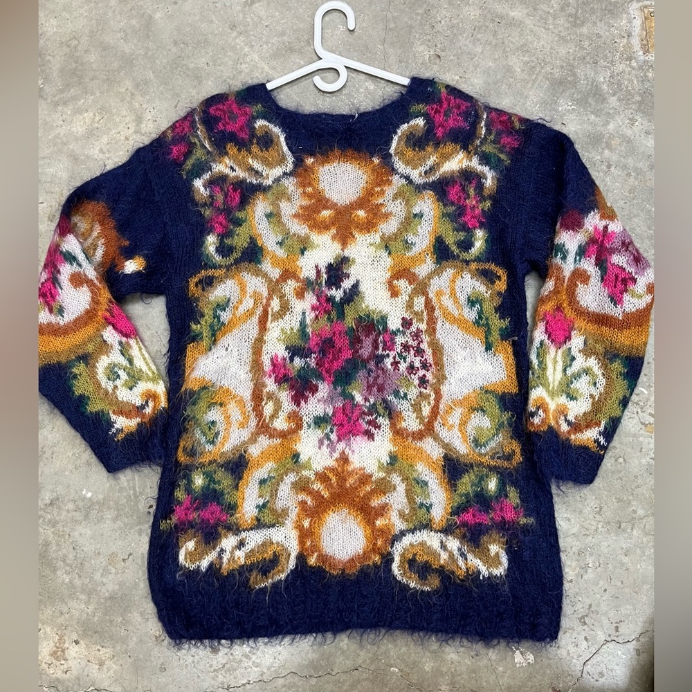Fun mohair sweater/tunic!